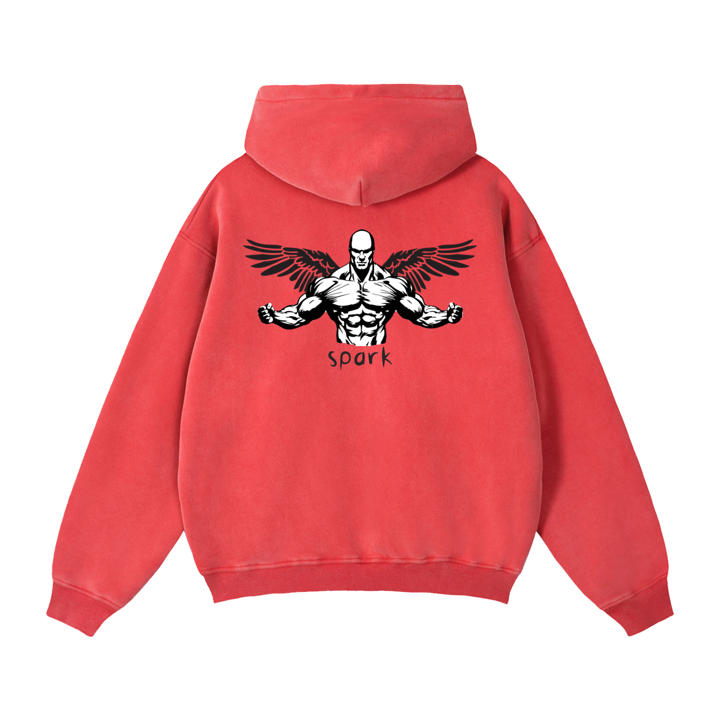 Zip-Through Boxy Fleece Hoodie